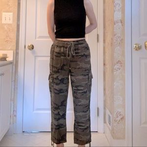 Anthropologie Army Cargo Pants